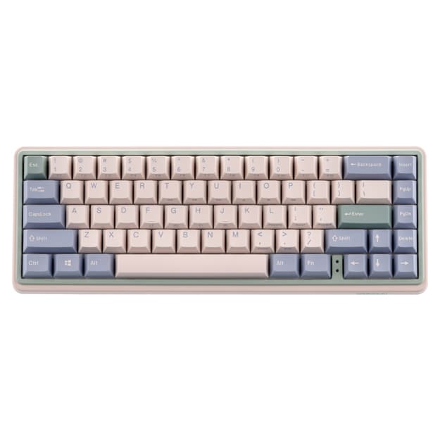 Mexanik klaviatura Varmilo Minilo VXT67 Eucalyptus 67Key, Gateron G Pro 2.0 Red, BT/WL/USB-A A42A046E0A5A01A039 — 1