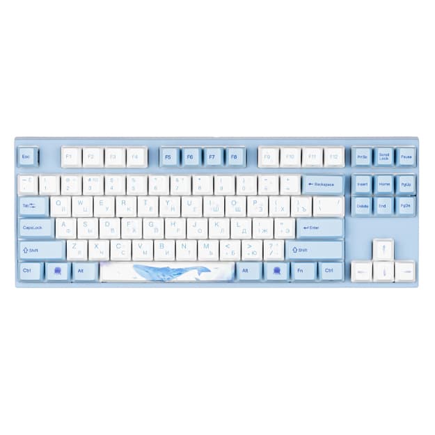 Клавиатура Varmilo VEM87 Sea Melody EC V2 Sakura UA A33A038A9A3A17A033 — 1