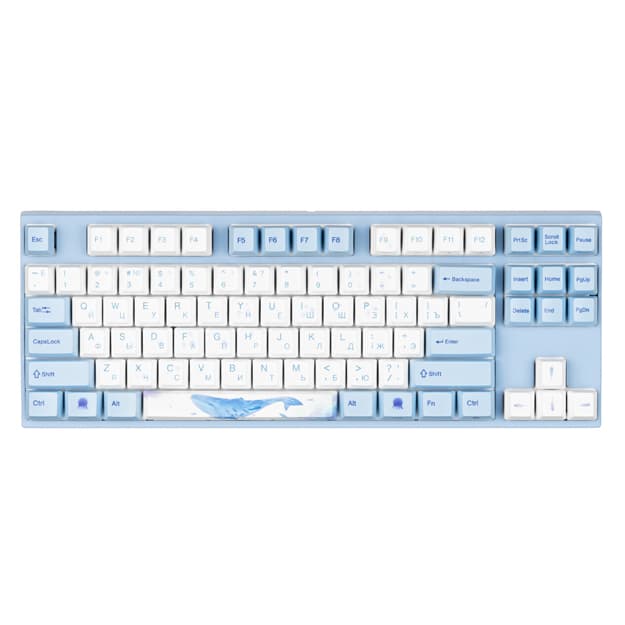 Клавиатура Varmilo VEM87 Sea Melody EC V2 Rose UA A33A038B0A3A17A033 — 1