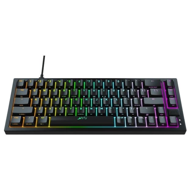 Клавиатура Xtrfy K5 RGB Black (K5-RGB-CPT-BLACK-R-UKR) — 2