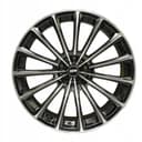 Diska dlya avtomobilya R20 0339 5-112 Black Machine 4 ta