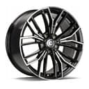 Avtomobil uchun diska R20 0339 5-120 Black Machine 4 ta