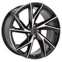 Avtomobil uchun diska R19 D5491 5-112 Black Machine 4 ta