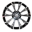 Avtomobil uchun diska R19 5170 5-112 Black Machine 4 ta