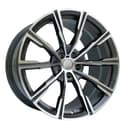 Diska mashina uchun R20 1171 5-114 Black Machine 4 ta