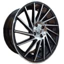 Diska mashina uchun R17 1037 8-100-114 Matt Black Machine 4 ta