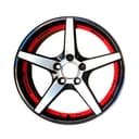 Avtomobil uchun diska R15 55034 4-100 BM RED 4 dona