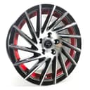 Diska mashina uchun R15 752 Black Machin Redline 4*100 ET35 CB56.5 4 ta