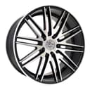 Diska mashina uchun R17 1032 Black Machin 8*100*114.3 ET33 CB56.5 4 ta