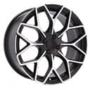 Diska mashina uchun R18 8112 Black 4*100 ET35 CB60.1 4 ta