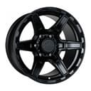 Diska mashina uchun R15 JL117 Matt Black 6*139.7 ET15 CB110 4 ta