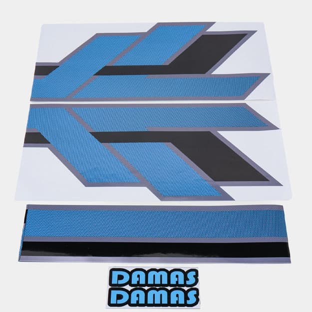 Damas yon eshigi stikeri — 2