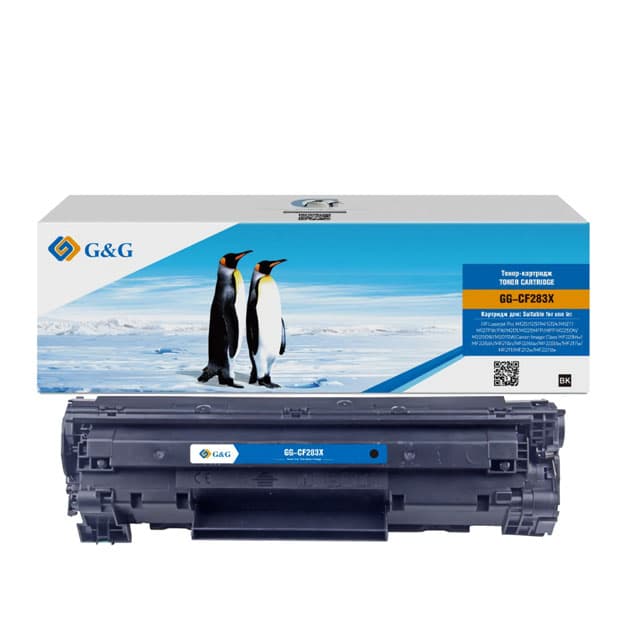Kartrij G&G for HP LJ Pro M125/M127/Canon MF212w/ MF227dw (G&G-283X/CRG-737) — 1