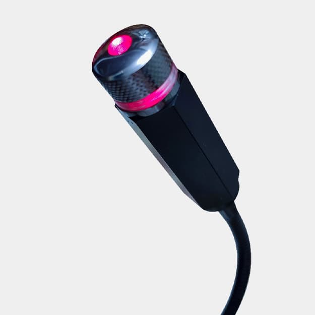 Avtomobil uchun mini yulduzli osmon projektori, puluti oyoq chiroqli — 1