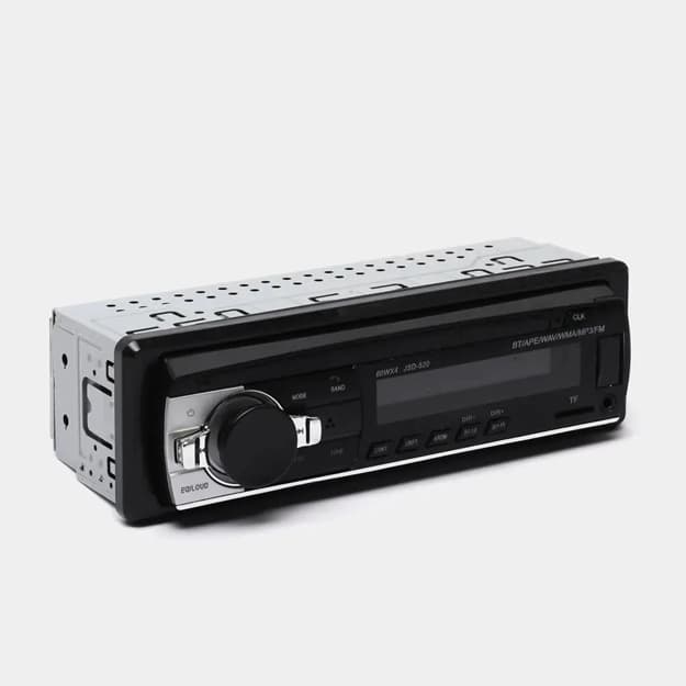 Avtomobil radiosi 1 DIN, masofadan boshqarish pulti bilan multimedia, Bluetooth, USB, AUX, misroSD — 3
