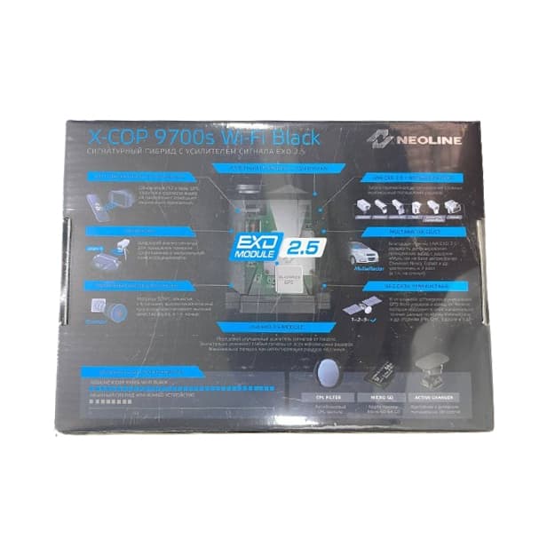 Radar detektorli DVR Neoline X-Cop 9700s WiFi Black — 8