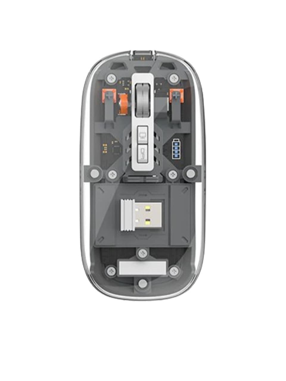 WiWU Crystal Transparent Magnetic Wireless Mouse  — 3