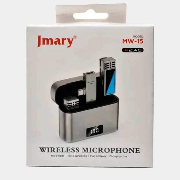 Jmary MV-15 universal simsiz mikrofon, shovqinni kamaytiradigan — 4