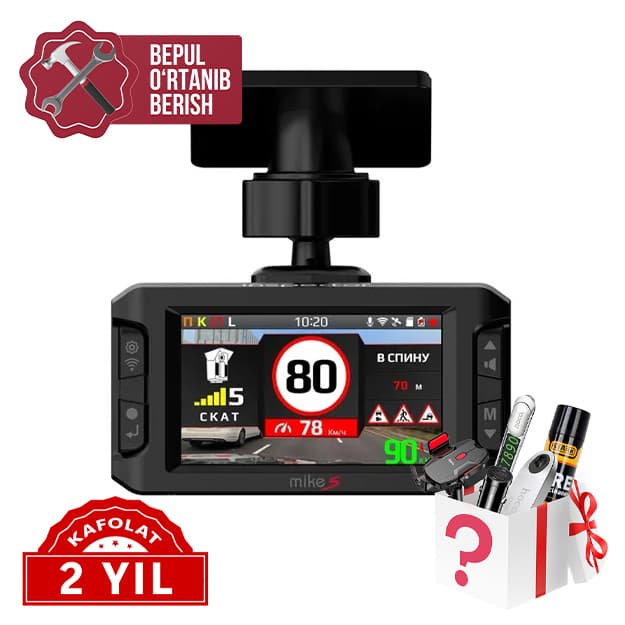 Radar detektorli DVR Inspector Mayk S — 1