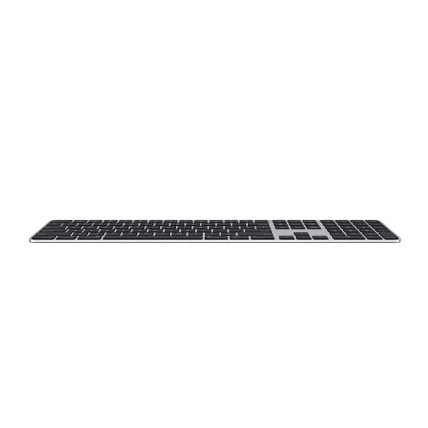 Apple Silisonli Mas modellari uchun Touch ID klaviaturasi va raqamli klaviatura - Inglizcha (AQSh) - Qora tugmalar — 2