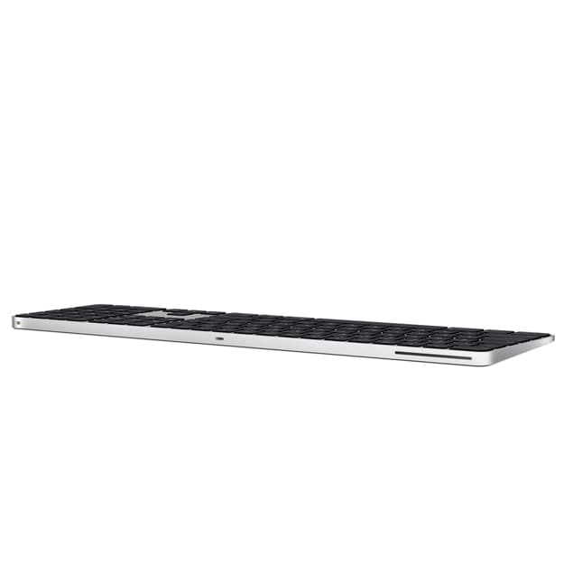 Apple Silisonli Mas modellari uchun Touch ID klaviaturasi va raqamli klaviatura - Inglizcha (AQSh) - Qora tugmalar — 4