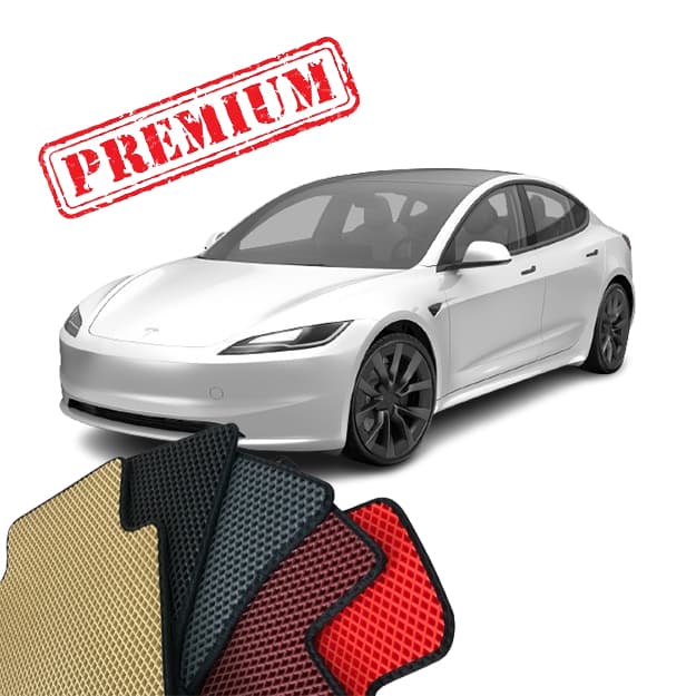 Автомобильный коврик Evakor Premium Tesla — 1