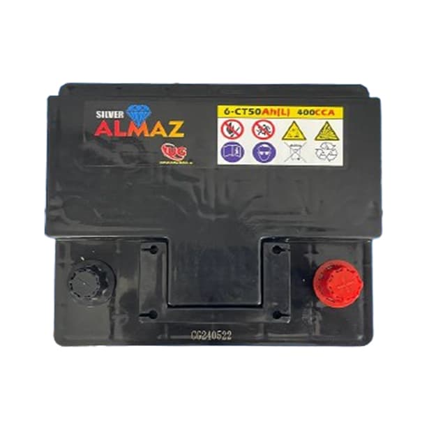 Автомобильный аккумулятор Almaz 50 Ah — 2