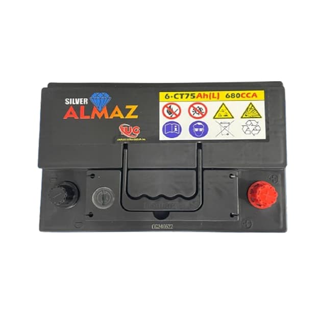 Автомобильный аккумулятор Almaz 75 Ah — 2