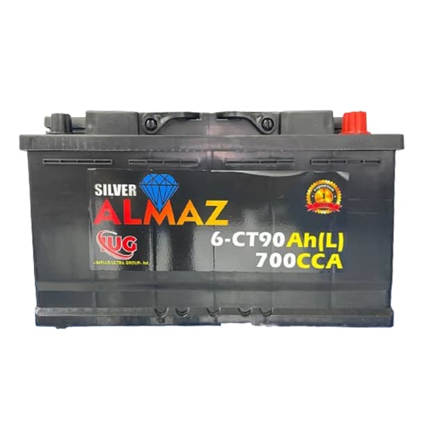 Автомобильный аккумулятор Almaz 90 Ah
