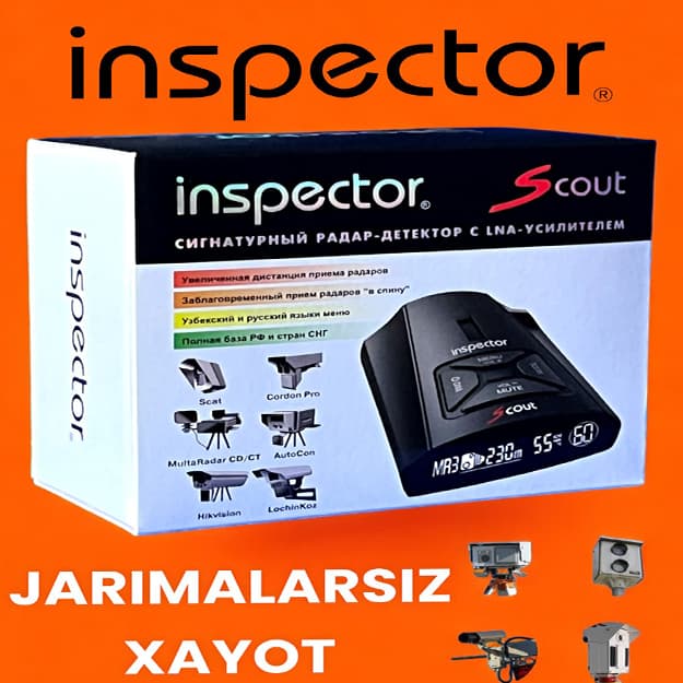 Radar detektori Inspector Scout LNA kuchaytirgich — 4