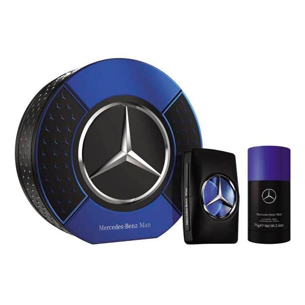 MERCEDES BENZ MAN EDT SET  100ML DEO STICK 75G — 1