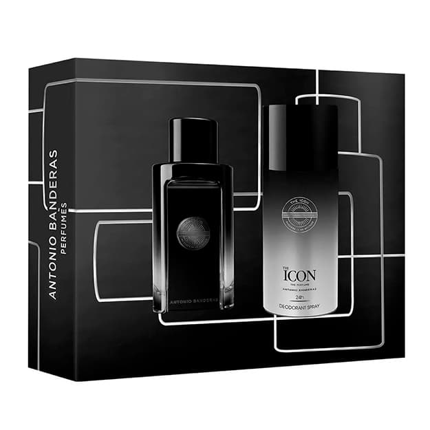 ANTONIO BANDERAS THE ICON  (M)  SET  EDP100 ML,DEODORANT SPRAY  150 ML — 1