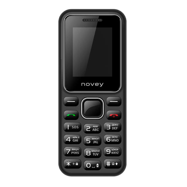 Mobil telefon NOVEY 104 Black — 1
