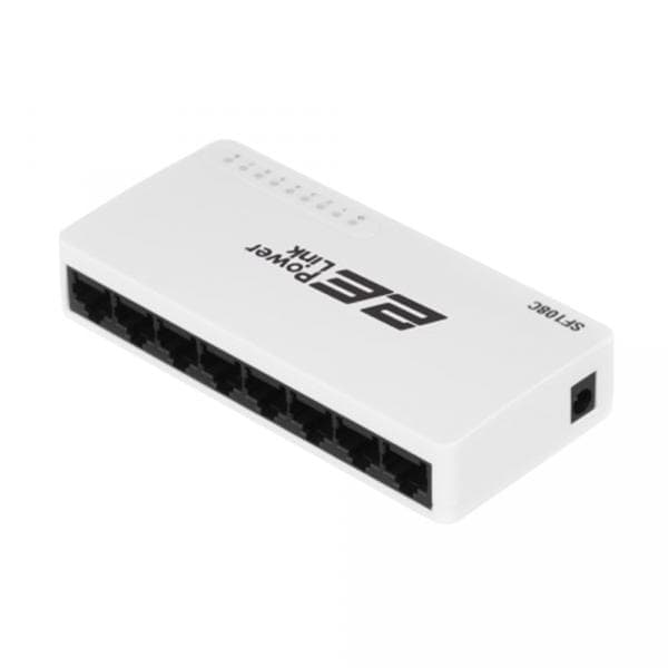 Kommutator 2E PowerLink SF108C 8XFE boshqarilmaydigan ish stoli — 1
