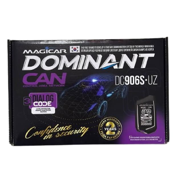 Avtomobil signalizatsiyasi Magicar Dominant DC906Suz+CAN — 2