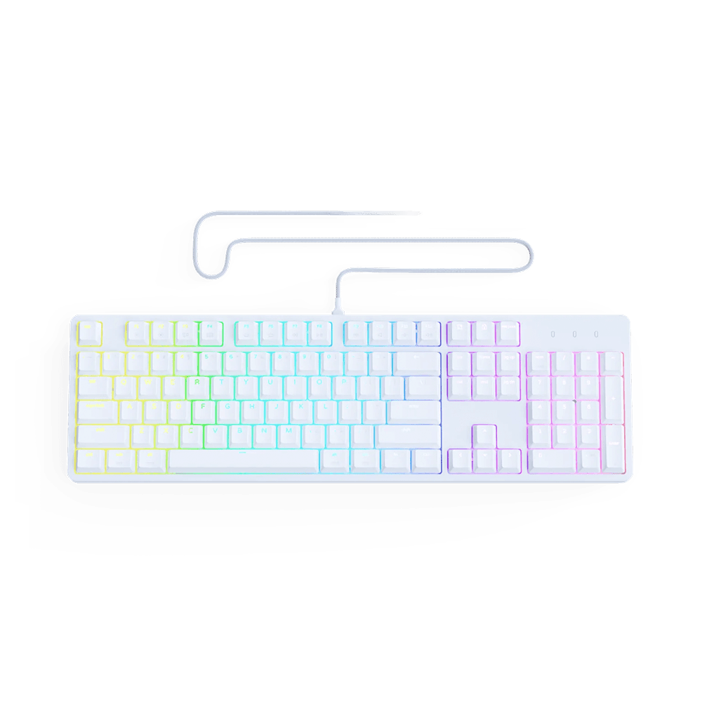 Klaviatura Pwnage Ultra Sustom White - Blue Switches — 1