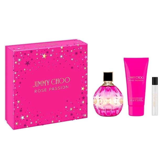 Jimmy Choo Rose Passion (W) Set EDP 100ml + EDP 7.5Ml + Bl 100ml — 1