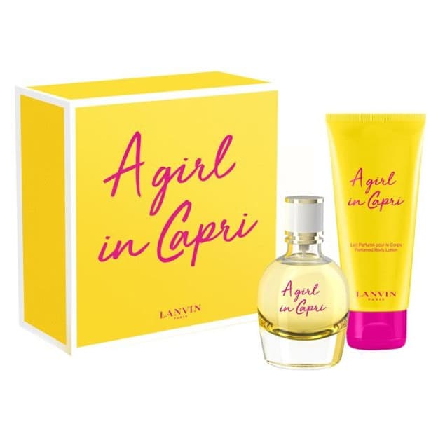 Lanvin A Girl In Capri (W) Set EDT 50ml + Bl 100ml — 1