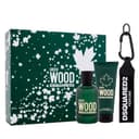 Dsquared2 Green Wood (M) Set EDT 100ml + B & Sg 100ml + Black Key Ring