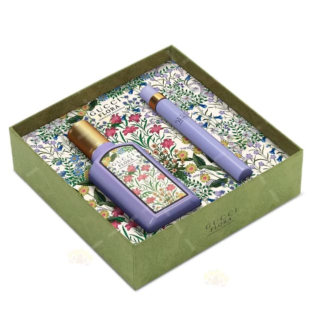Gucci Flora Gorgeous Magnolia (W) Set EDP 50ml + 10ml Orginal — 1