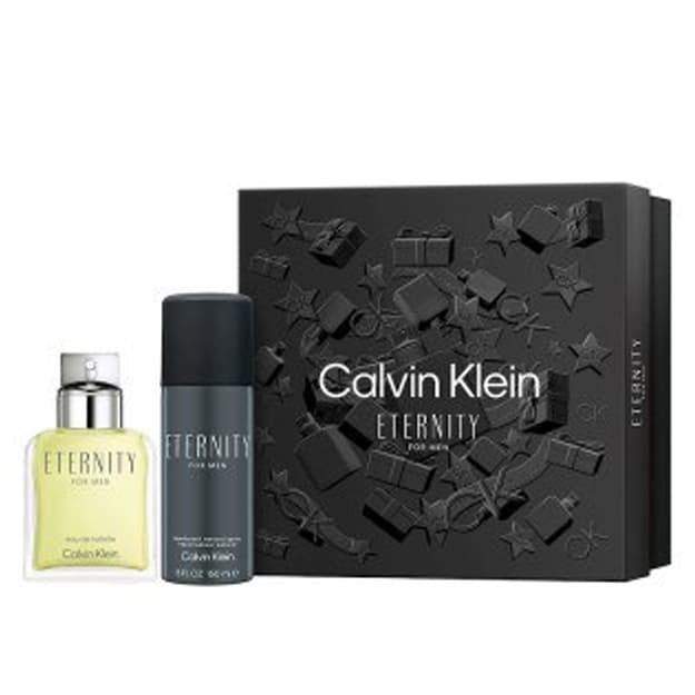 Calvin Klein Eternity For Men Set (M) EDT 100ml + Deo 150ml Orginal — 1