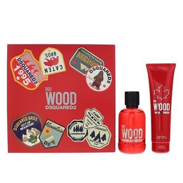 Dsquared2 Red Wood (W) Set EDT 100ml + B/L 150ml Orginal — 1