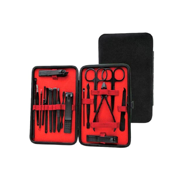 Travel Manicure Set Green Lion GNMTRVL18BK  — 1