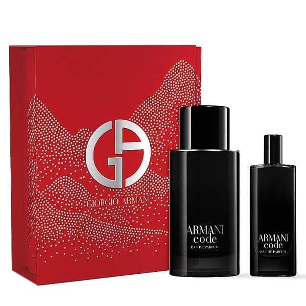 Giorgio Armani Code (M) Set EDP 75ml + Mini 15ml — 1