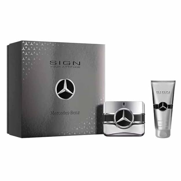 Mercedes-Benz Sign Your Attitude (M) Set EDT 100ml + Sh/G 100ml — 1