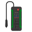 Ko‘p portli aqlli vilka Green Lion Spark 300W Power Inverter