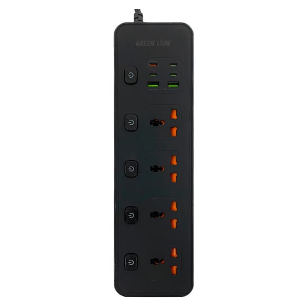 Ko‘p portli aqlli vilka Green Lion PD30W  GNPD30POCKBK — 1