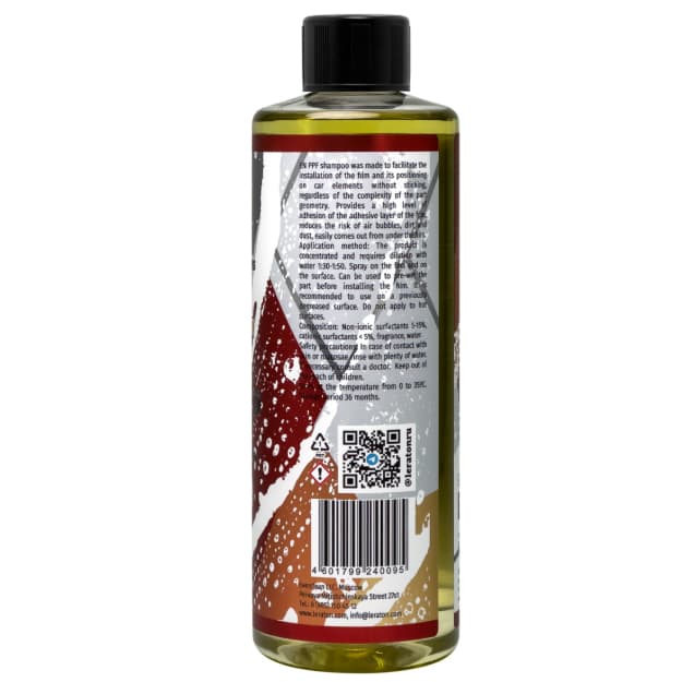 Shampoo for installing PPF SHAMPOO film  — 3