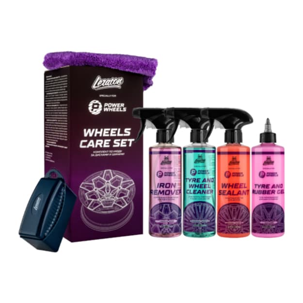 Avtomobil g‘ildiraklari va shinasi uchun to‘plam LERATON WHEEL CARE SET — 3