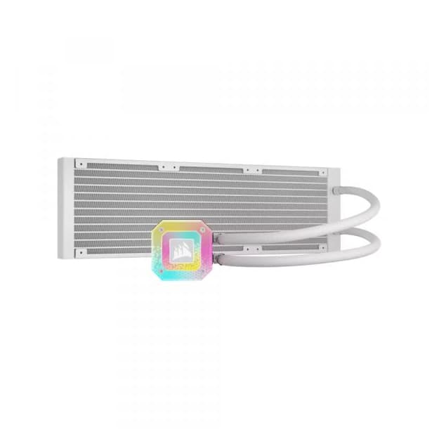 Suyuq sovutish tizimi Corsair iCUE H150i ELITE CAPELLIX XT White 360mm (LGA1700) — 2